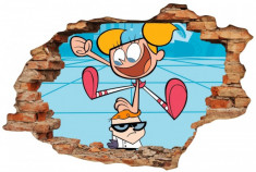 Sticker Wall Crack Dexter 3 - 120 x 80 cm foto