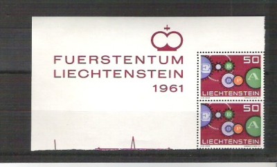Liechtenstein 1961 Europa CEPT x 2, MNH AC.014 foto