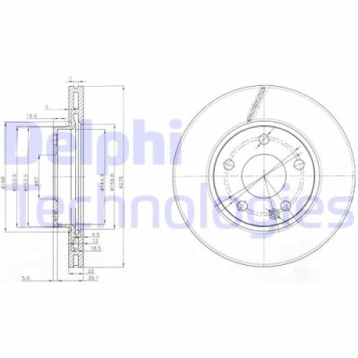 Delphi Disc frana foto