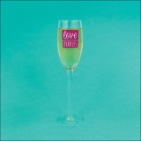 Pahar pentru sampanie - Love Bubbles | Really Good