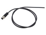 Conector M12 mufă tată drept aurit 5 PIN AMPHENOL