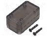 Carcasa ABS, 20mmx35mmx15mm, IP54, HAMMOND - 1551ATSK