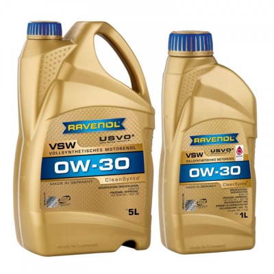 Pachet 6 litri Ulei Ravenol VSW USVO 0W30 foto