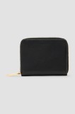 AllSaints portofel de piele LENA HEX femei, culoarea negru, W130XC