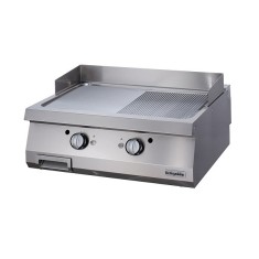 Gratar-Grill profesional de banc-neted-striat-GAZ-80x70cm