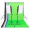 vidaXL Kit de iluminat pentru studio cu fundaluri și softbox-uri