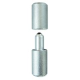 Balama rotativa din otel pentru porti metalice, Fi20, inaltime 121 mm, diametrul 35 mm