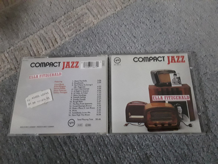 [CDA] Ella Fitzgerald - Compact Jazz - cd audio original