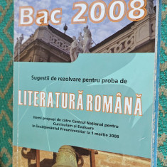 BACALAUREAT SUGESTII DE REZOLVARE PENTRU PROBA DE LITERATURA ROMANA EDIT NOMINA