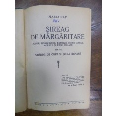 Sireag de Margaritare, Maria Nap, Satu Mare 1938
