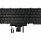 Tastatura laptop noua DELL E5450 Black (without frame) UK backlight