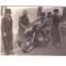 Foto mica, copii pe motocicleta cu numar de Brasov, stare buna