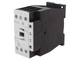 Contactor 3P NO 24VAC 18A pentru șină DIN