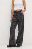 Day Birger et Mikkelsen jeansi Elijah - Denim Stripes femei high waist, DAY65243291