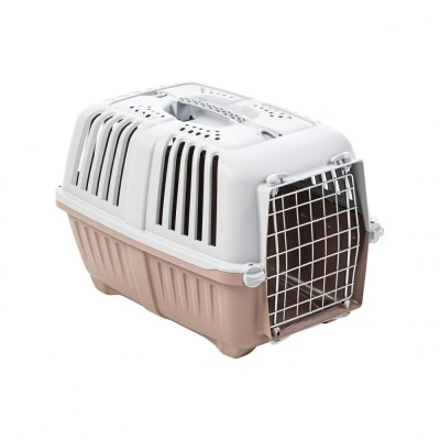 CUSCA TRANSPORT PENTRU CAINI SI PISICI MPS PRATIKO 1 METAL CIPRIA PINK 48x31x33(h)cm foto