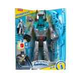 Fisher Price Imaginext Dc Super Friends Robot Batman In Costum Gri 30Cm, Mattel