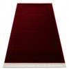ORIENT 2958 covor visiniu / negru Cadru, clasic, oriental, cu franjuri, 200x290 cm
