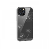 Husa iPhone 13 Pro Devia Crystal Flora Silver