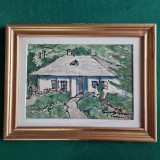 VICTOR MIHAILESCU CRAIU 1908-1981 membru UAPR -"BOJDEUCA LUI I. CREANGA - IASI" -1970 -