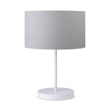 Cumpara ieftin Veioza PWL-1077 E27 gri-alb 24x24x35 cm
