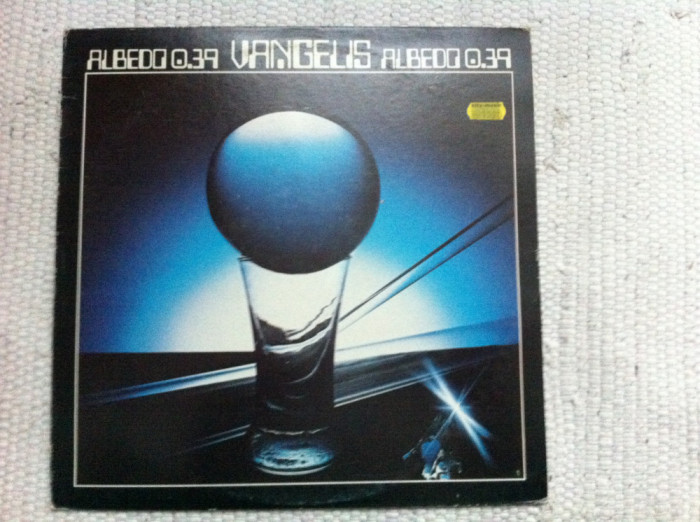 Vangelis Albedo 0.39 1976 disc vinyl lp muzica rock ambientala electronica VG