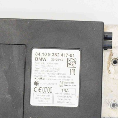 Modul de control Bluetooth BMW 4 Coupe F32, F82 2015 OEM: 9382417 3095337 foto