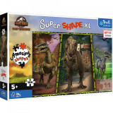 Puzzle trefl primo super shape xxl 104 jurassic world