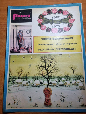 flacara 18 ianuarie 1975-art.craiovita craiova,cenaclul flacara,maramures,brasov foto