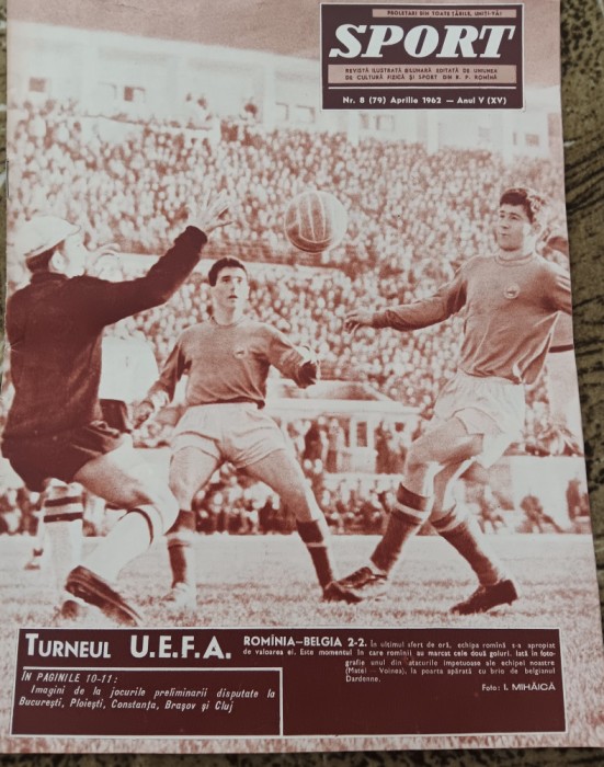 myh 110 - Revista SPORT - nr 8/aprilie 1962