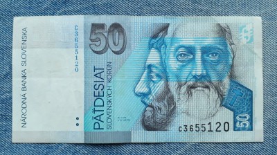 50 Korun 1993 Slovacia / seria 3655120 foto