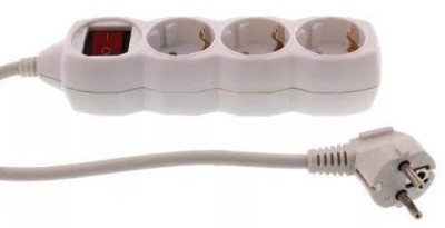 Prelungitor 3 prize 1.5m cu intrerupator 3500W 16A 3xG1.5mmp Well foto