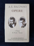 A.E. Baconsky &ndash; Opere I, II. Poezii, Proza, Versuri (Academia Romana, 2 vol.)