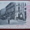 Galatz-1902-Centrul din str.Domneasca,trasuri,animatie-C.P.circ.