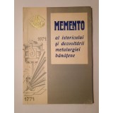 F. V. Fabian - Memento al istoricului și dezvoltării metalurgiei bănățene (1971)