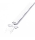 Profil aluminiu unghi 90 grade 2m argintiu-mat V-TAC SKU-3363