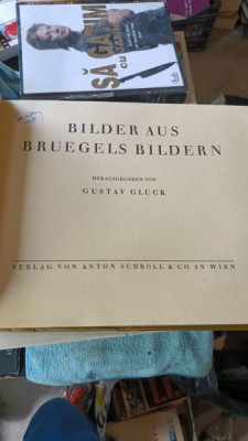 Bilder Aus Bruegels Bildern , Herausgegeben Von Gustav Gluck (ALBUM IN FORMAT FOARTE MARE) foto