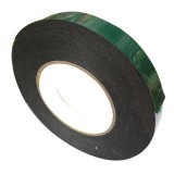Banda dublu adeziva, verde, 20 mm x 10 m