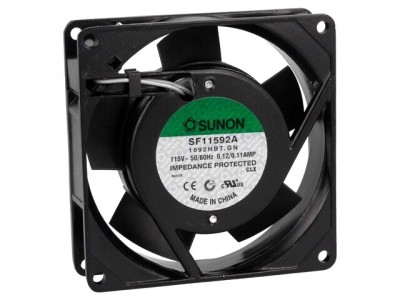 Ventilator AC Axial 115V 92x92mm 62m3/h 40dBA foto