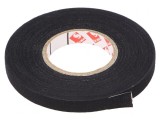 Bandă Textilă Neagră 9mm x 25m