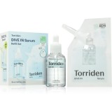 Torriden Dive In Serum Refill Set ser cu hidratare intensă pentru o piele mai luminoasa + refill 2x50 ml