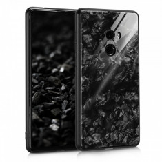 Husa pentru Xiaomi Mi Mix 2, Sticla, Negru, 45575.01 foto