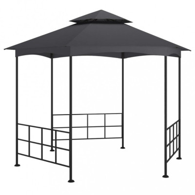 vidaXL Pavilion cu pereți laterali, antracit, 3,1x2,7 m foto
