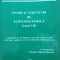 Studii Si Cercetari De Economie Rurala - Valentin-mihai Bohateret , E695