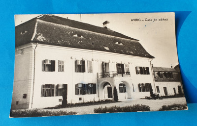 Carte Postala circulata veche RPR anul 1961 - AVRIG - Casa de odihna foto