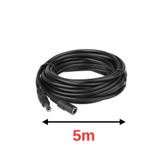 Cablu de alimentare, extensie 2, 3, 5m pentru camere de supraveghere CCTV 12V - 5M