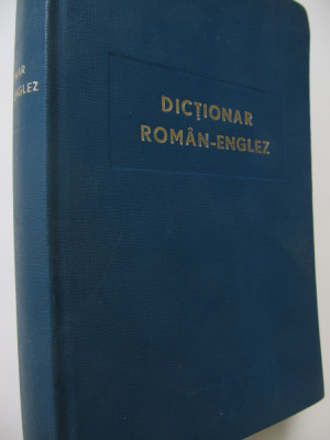 Dictionar Roman Englez (30000 cuvinte) - Leon Levitchi foto