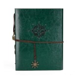 Jurnal de calatorie Vintage, 150x100 mm, A6 - Vernil