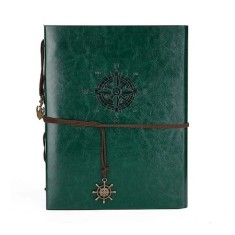 Jurnal de calatorie Vintage, 150x100 mm, A6 - Vernil