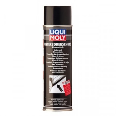 Spray antifon negru nesupravopsibil pe baza de bitum LIQUI MOLY 500ml foto