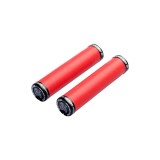 Mansoane silicon Reverse Seismic-Ergo O34mm, Lock On, 145mm, Rosu/Negru Ultimate FactoryBikes